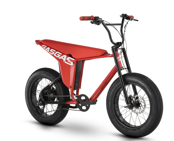 Red 2024 GASGAS Moto 1 electric bike